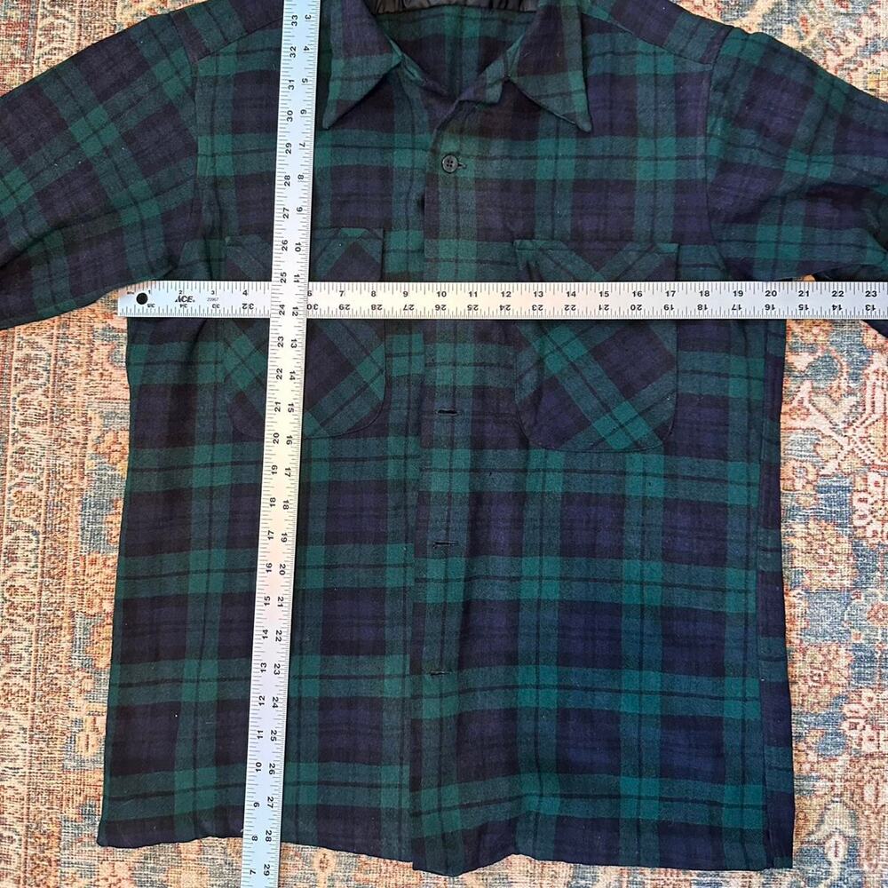 Authentic Vintage Pendleton Wool Flannel - image 7